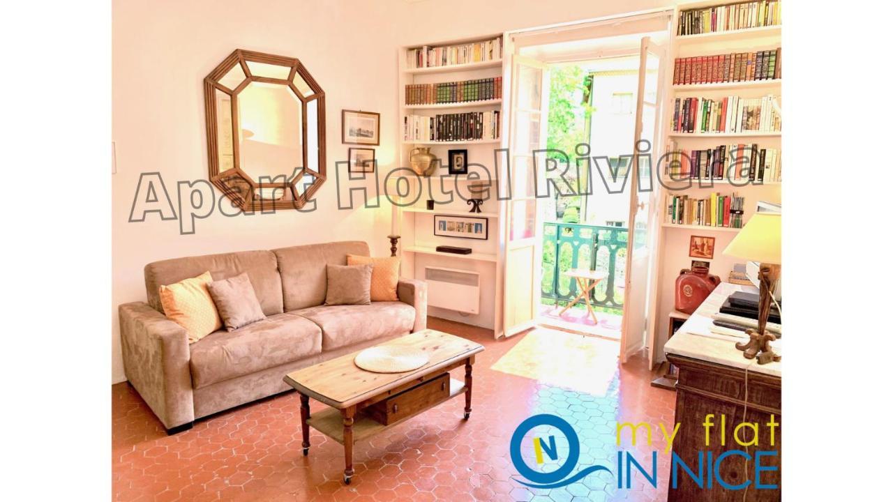 Aparthotel Riviera - Balcon Honore 1 - Old Town - 5 Mn Promenade Des Anglais Et Plage - Charme Absolu - Appartement 2 Pieces Avec Balcon Ac - Vue Mer Et Ville نيس المظهر الخارجي الصورة
