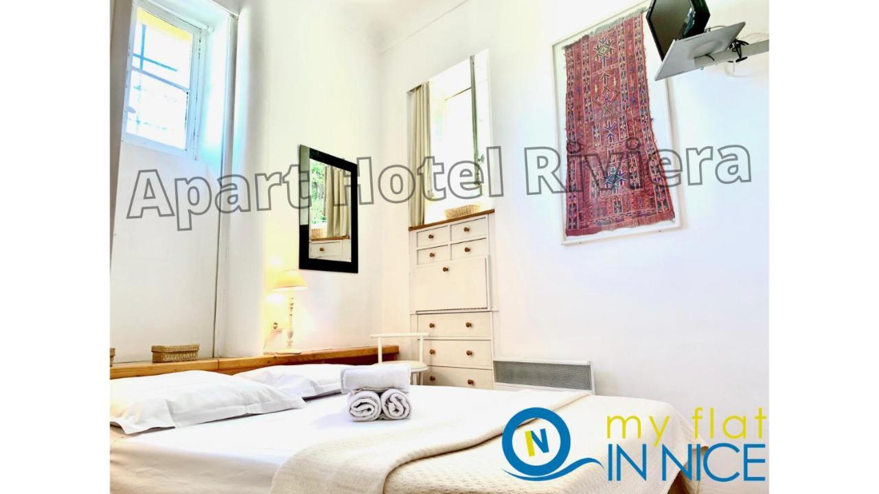 Aparthotel Riviera - Balcon Honore 1 - Old Town - 5 Mn Promenade Des Anglais Et Plage - Charme Absolu - Appartement 2 Pieces Avec Balcon Ac - Vue Mer Et Ville نيس المظهر الخارجي الصورة